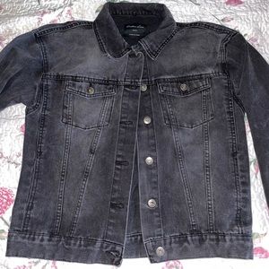 BLACK DENIM JACKET